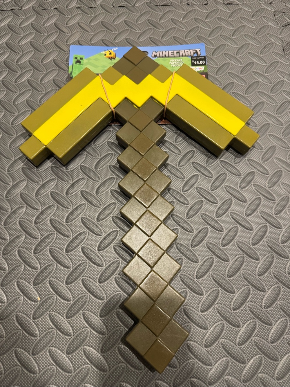 Minecraft Gold Pickaxe Costume Accessory